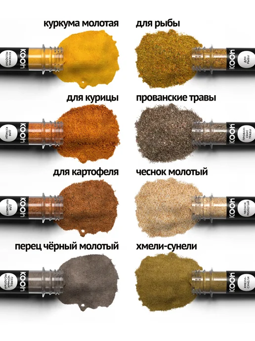Kooh Подарочный набор специй на Новый год 2027 для кофе, 5 шт, 8 шт, фото 7