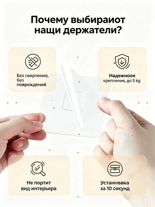 Крепление для экрана кондиционера, вариант, фото 2