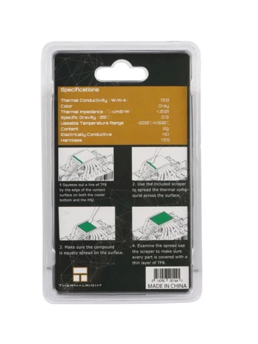 Термопаста Thermalright TF8 2г, 2 г, фото 4