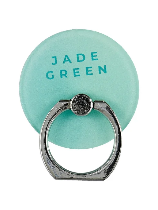 Нет бренда Держатель-кольцо для телефона Jade Green (металл) (коробка), зеленый
