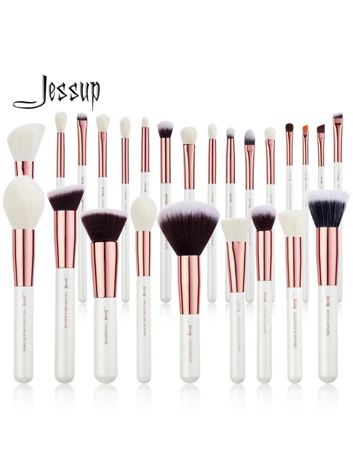Jessup Набор кистей для макияжа, 6 шт, T224(6PCS), 6 шт, 6 шт, фото 2