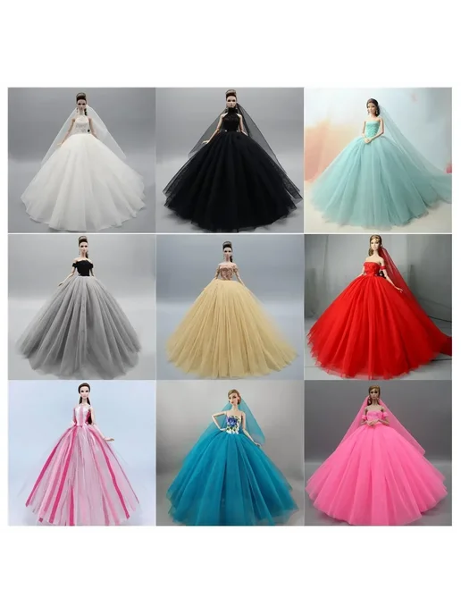 Нет бренда Наряды для кукол BABI Dress 18, вариант, фото 2