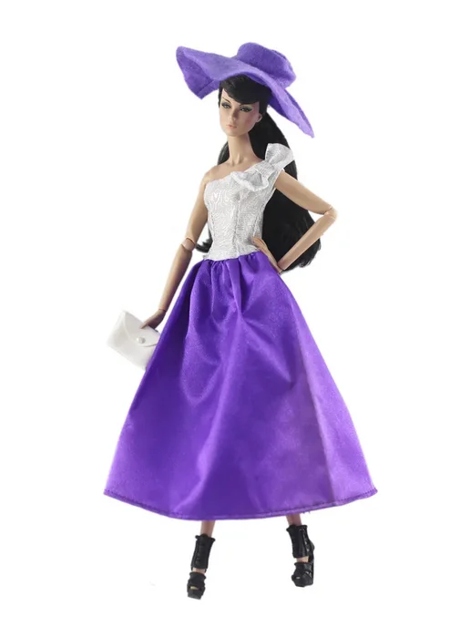 Нет бренда Наряды для кукол BABI Розовый, Dress 07, розовый, фото 5