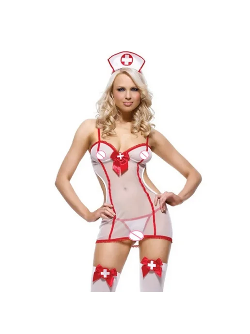 Nershae Женская кружевная ночнушка Babydoll S-3XL, цвет в ассортимен, вариант, фото 6