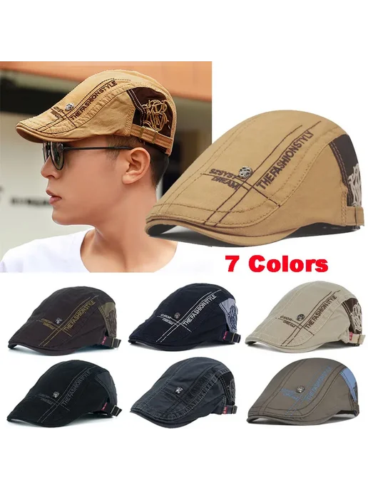 Берет мужской Dark Khaki коричневый, бежевый, фото 2