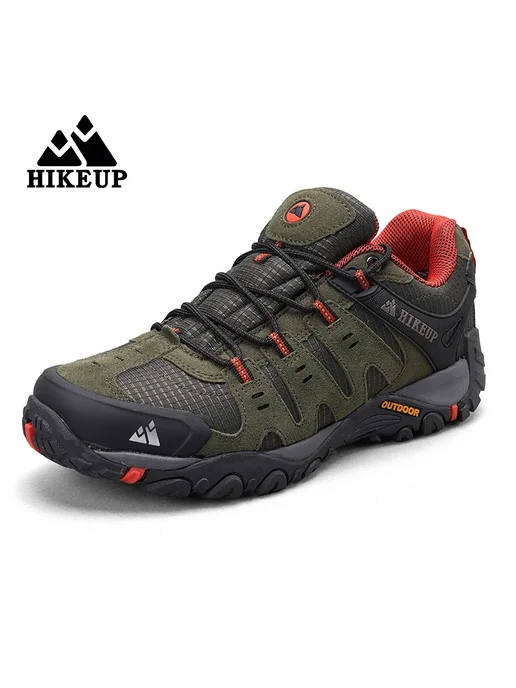 HIKEUP HIKEUP мужская походная обувь, замшевая уличная обувь, износ, вариант, фото 4