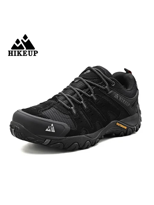 HIKEUP HIKEUP мужская походная обувь, замшевая уличная обувь, износ, вариант, фото 5