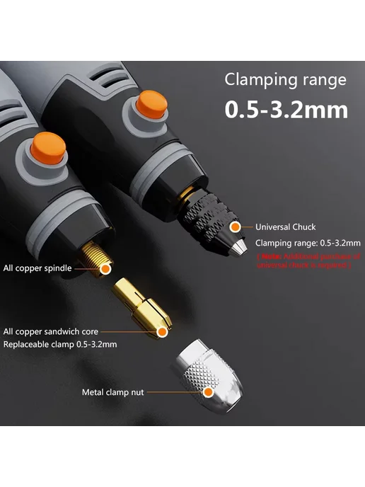 dutoofree Беспроводная дрель Dremel 35 Вт 3 скорости Drill, 35 Вт, фото 5