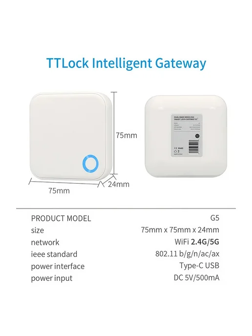 CDOK G5 TTlock Gateway для умных замков, вариант, фото 7