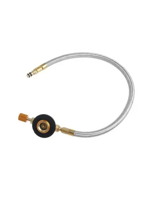 Нет бренда Удлинитель для газовой плиты для кемпинга 60cm hose A type, бежевый, фото 2