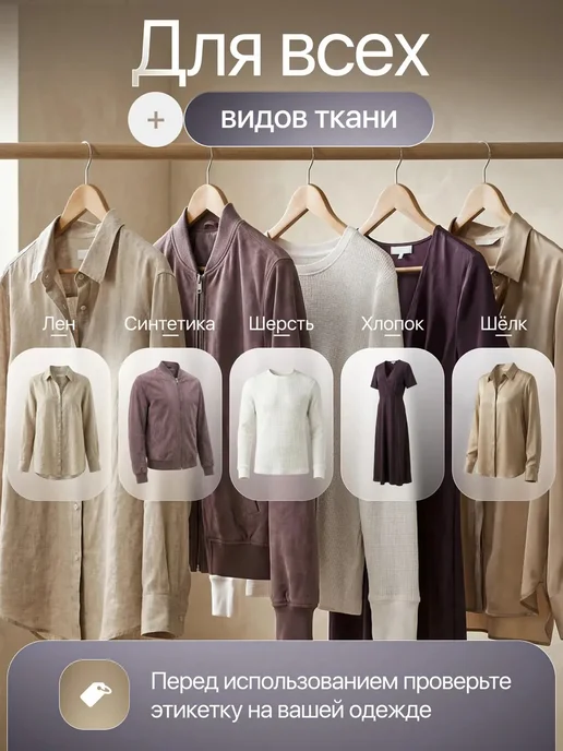 Отпариватель ручной для одежды мощный профессиональный 4 в 1, серый, фото 6