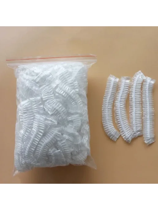 Одноразовые шапочки для душа, цвет 20 pcs, 50 шт, 10 шт, 50 шт