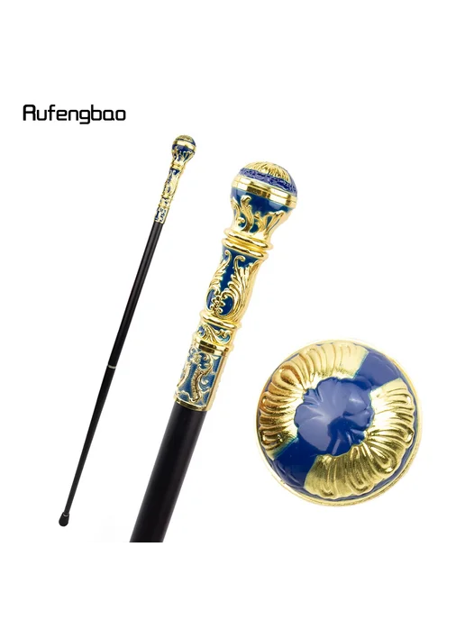 Rufengbao Элегантная трость Golden, 93 см, синий