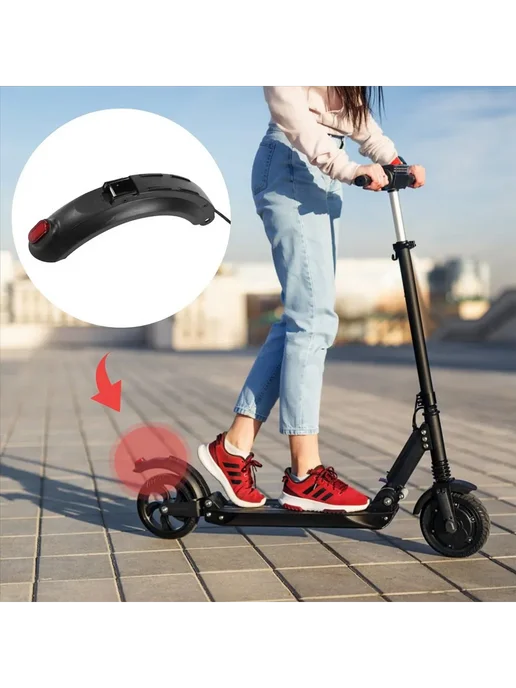 Заднее крыло для складных электросамокатов Kugoo S1, S1 Pro…, вариант, фото 7