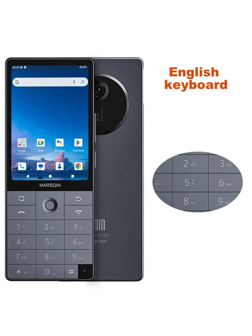 Смартфон Qin F25 14 6/128 ГБ, черный