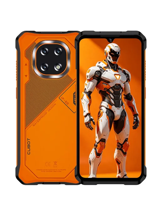 Смартфон Cubot Uniwa 2026 Kingkong Es 6/128 ГБ, оранжевый
