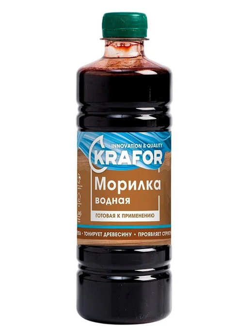 Морилка водная KRAFOR сосна, 500, вариант