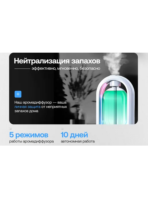 Домашний автоматический электрический ароматизатор с увлажне, вариант