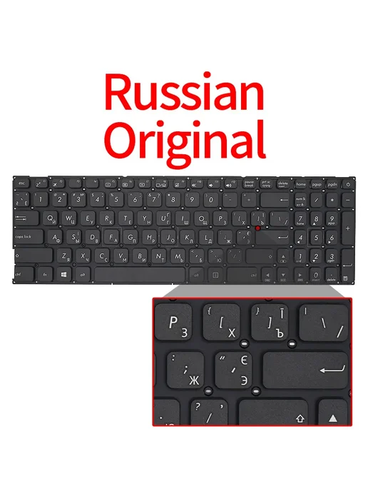 Jingqun Клавиатура для ноутбука ASUS X541 SP New, черный, фото 7