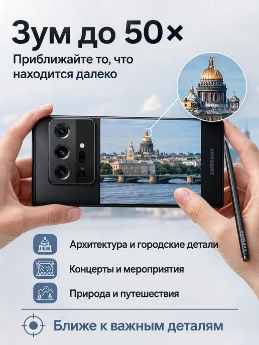 Смартфон Samsung Note 20 Ultra 12/12 ГБ, черный, фото 4