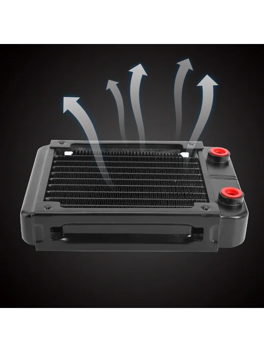 Нет бренда Радиатор водяного охлаждения 120 мм Computer Radiator Cooler, вариант, фото 4