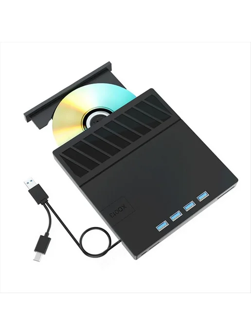 Нет бренда Внешний оптический привод A64I USB 3.0 Type-C Blu-ray, вариант, фото 3