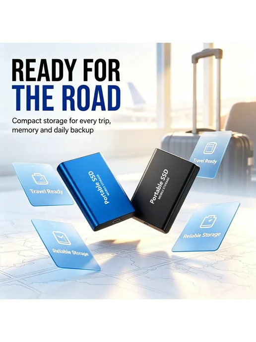 Портативный SSD 2TB, 2 ТБ, фото 6