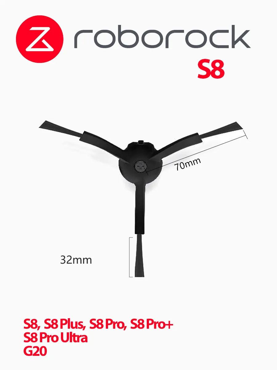 Аксессуары для робота пылесоса Roborock S8 Pro Ultra, S8 Pro - фото 5