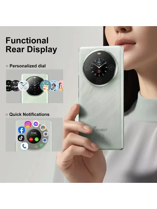 Смартфон UNIWA Fossibot S3 Pro 6/128 ГБ, черный, фото 3