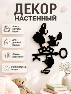 Декор настенный Алиса в Стране чудес