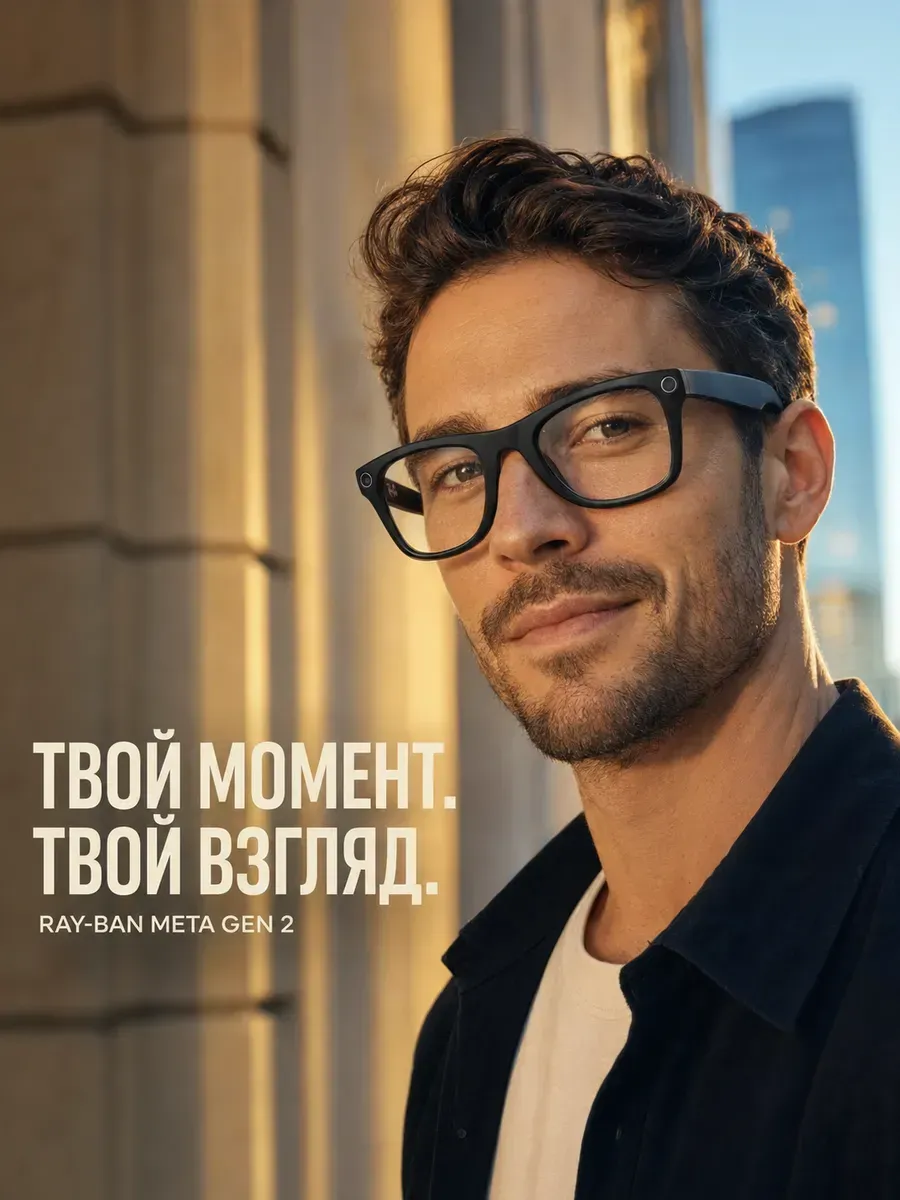 Умные смарт очки RayBan Meta Gen2 с камерой 2K и AI-ассистентом — фото 2