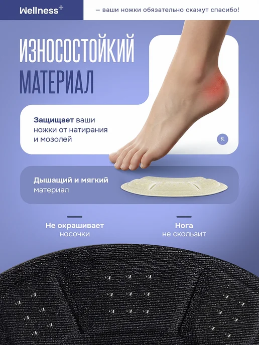 wellness+ Пяткоудерживатели для обуви, 4шт, 4 шт, фото 5