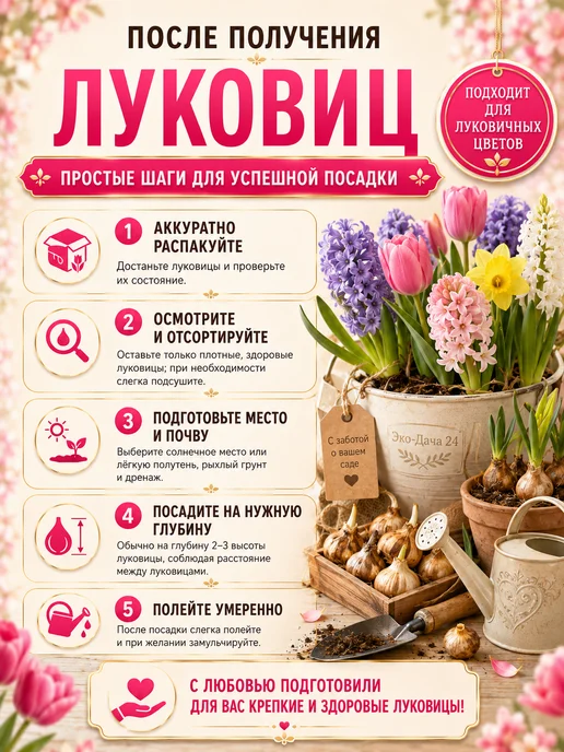 Луковицы Тюльпана Монте Карло 5 шт, 5 шт, фото 7