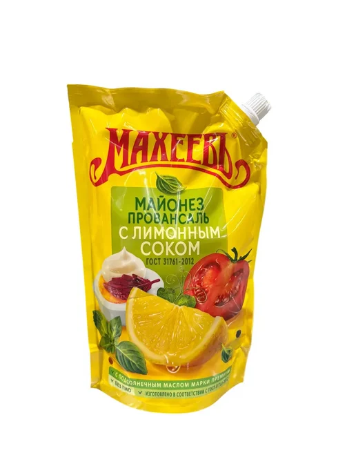 МахеевЪ Майонез "Провансаль с лимонным соком" 67% 190г * 3 шт, 770 г