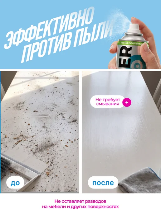 CLEANER O2 Пенный очиститель универсальный для кухни и зеркал, вариант, фото 6