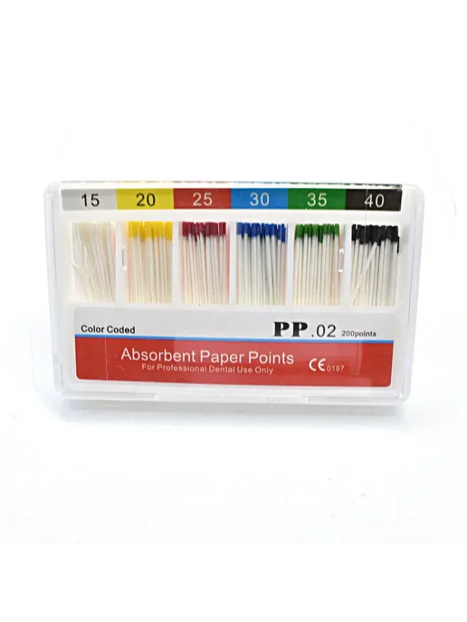eflydent Стоматологические абсорбирующие точки PP .02, 200шт, Цвет 0, 200 шт, фото 2