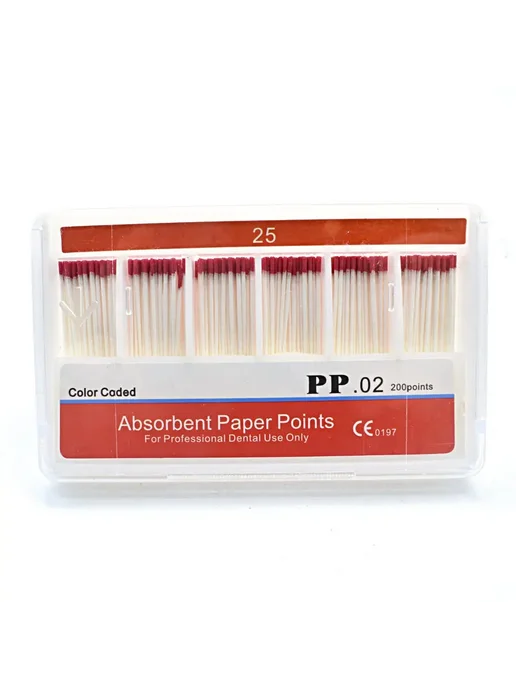 eflydent Стоматологические абсорбирующие точки PP .02, 200шт, Цвет 0, 200 шт, фото 4