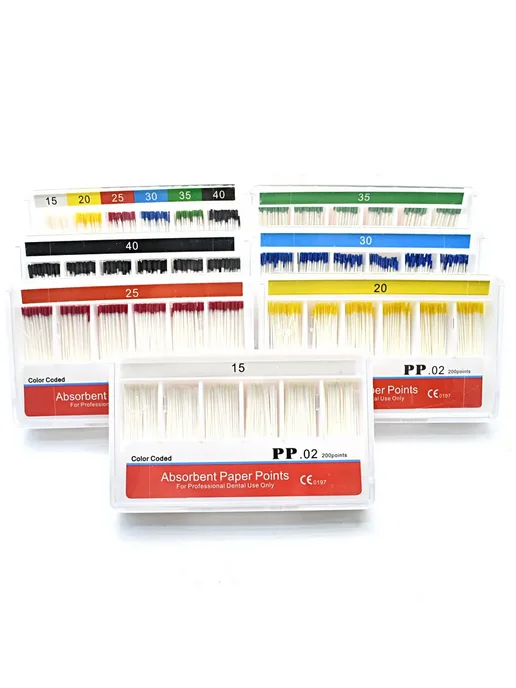 eflydent Стоматологические абсорбирующие точки PP .02, 200шт, Цвет 0, 200 шт, фото 7