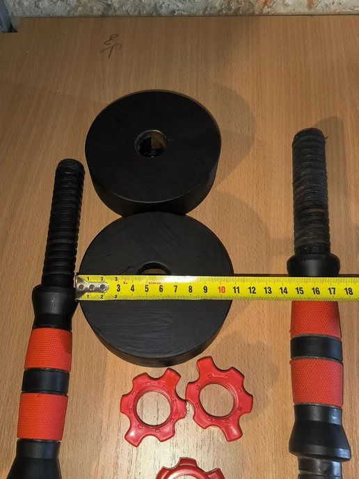 Starfit диски блины по 2.5 кг 2 шт отв-25 мм, 2,5 кг, 2 шт