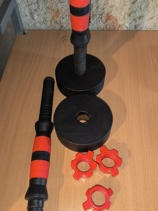 Starfit диски блины по 2.5 кг 2 шт отв-25 мм, 2,5 кг, 2 шт, фото 3