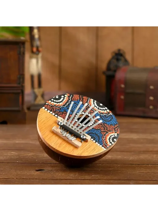 Калитба декоративная с ярким рисунком, вариант, фото 2