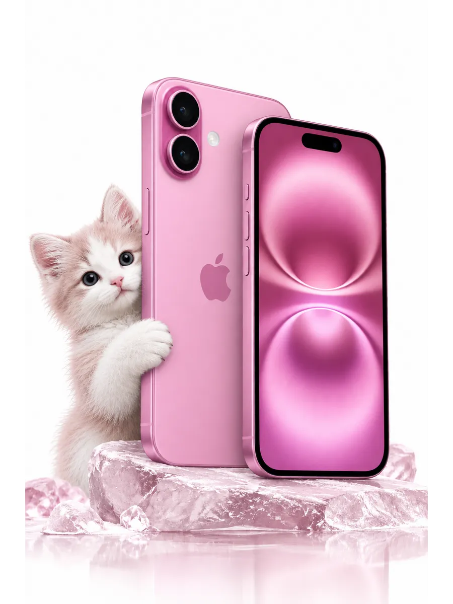 Apple iPhone 16 128 ГБ восстановленный розовый