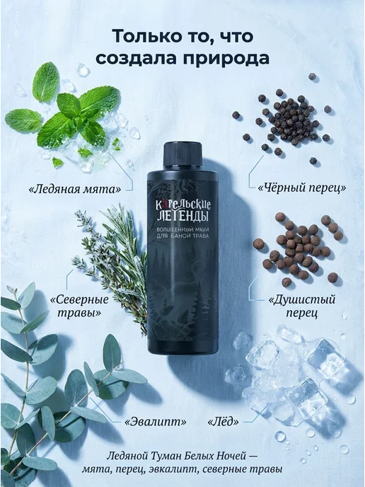Ароматизатор для бани и сауны с мятой и лавандой 250 мл, 250 мл, фото 3