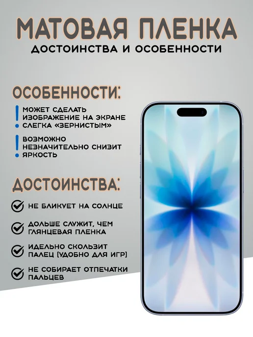 Защитная гидрогелевая пленка на Redmi A3 Матовая (2шт), 2 шт, фото 2