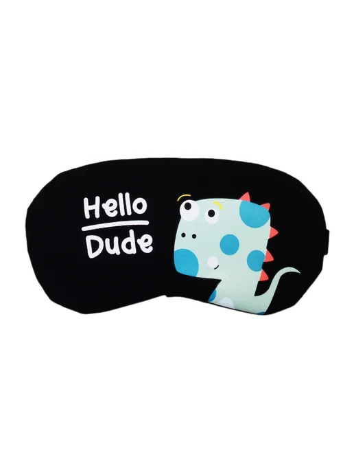 Нет бренда Маска для сна «Динозаврик. Hello Dude», вариант