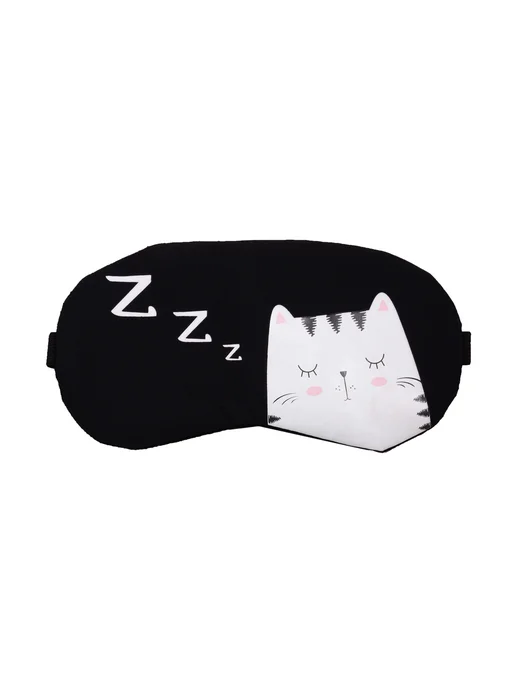 Нет бренда Маска для сна «Спящий Котик Zzz», вариант