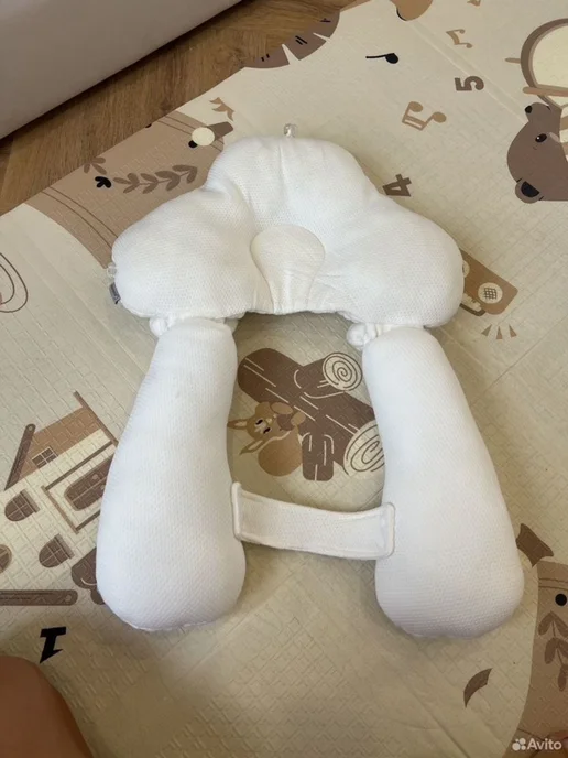 COCO DOUDOU Кокон для новорожденных, подушка позиционер ортопедическая, белый, фото 2