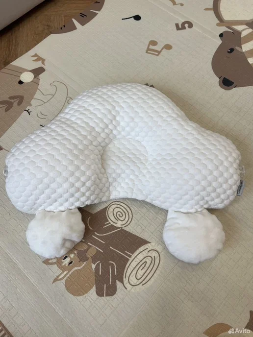 COCO DOUDOU Кокон для новорожденных, подушка позиционер ортопедическая, белый, фото 3