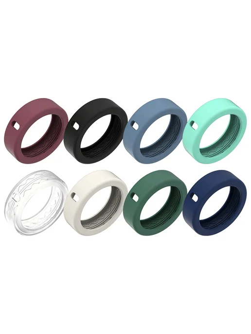 8 шт силиконовых чехлов для Oura Ring мягкие противоскольжен, 8 шт, фото 7