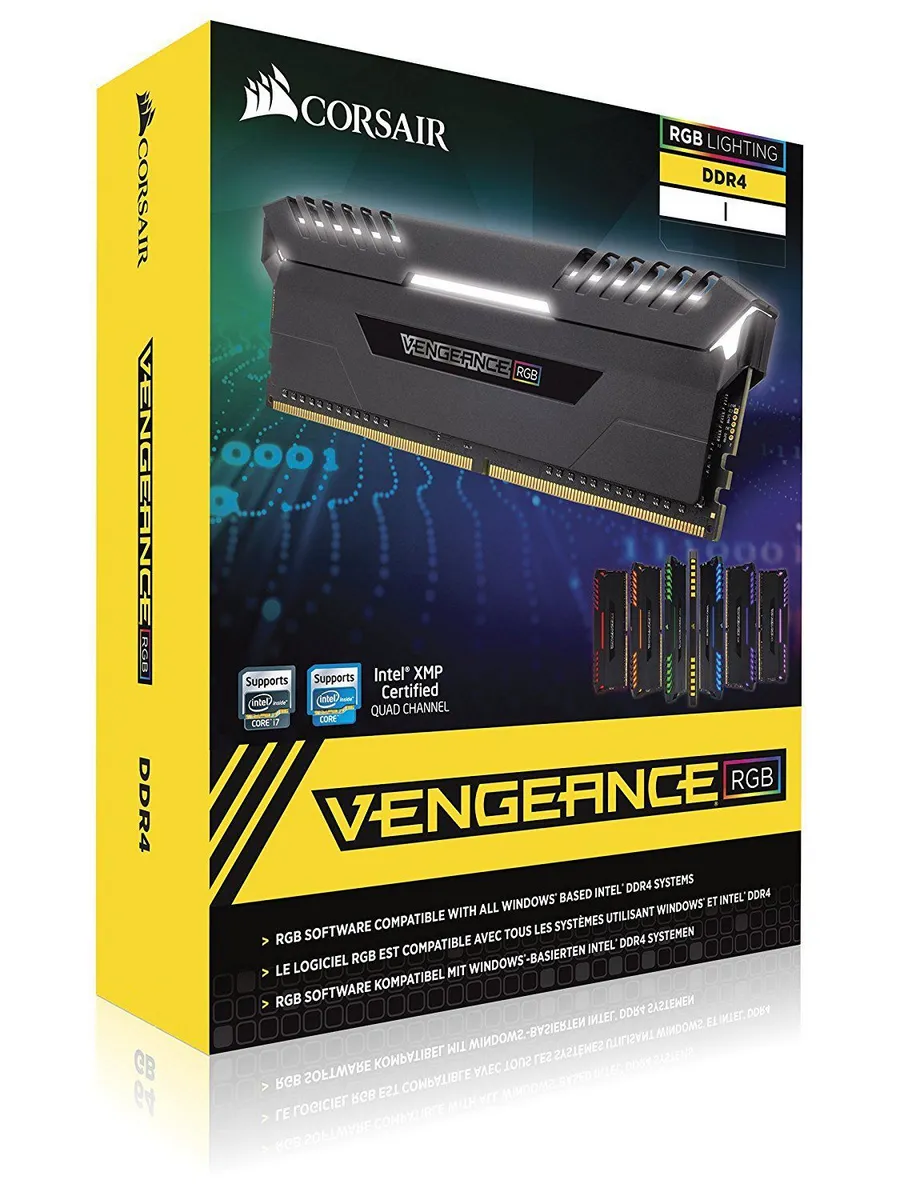 Corsair Оперативная память CMR16GX4M2C3200C16 DDR4, 3200 МГц